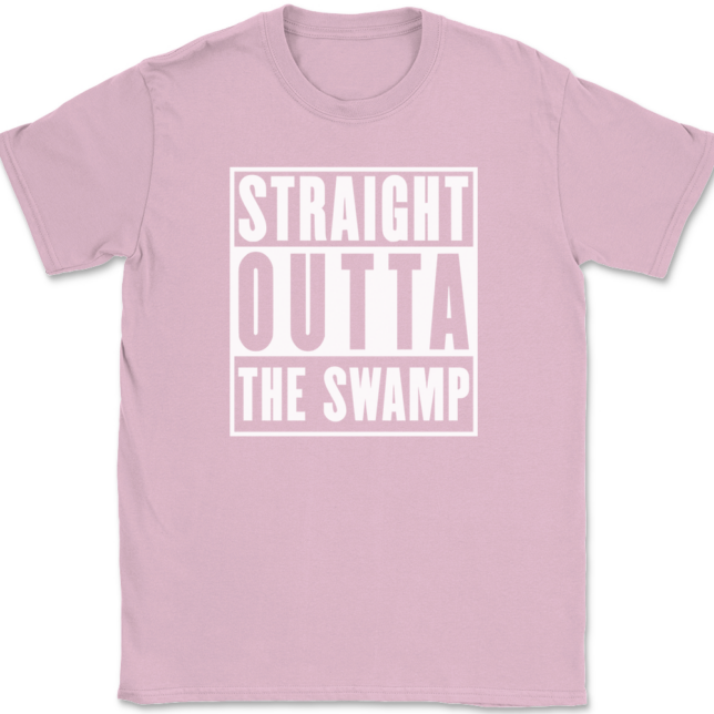 Straight Outta The Swamp T-Shirt Mens Tee - Image 12