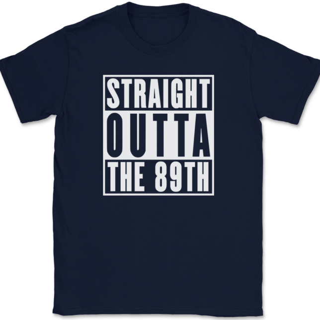 Straight Outta The 89TH Attack Squadron AF T-Shirt Mens Tee - Image 6