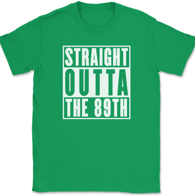 Straight Outta The 89TH Attack Squadron AF T-Shirt Mens Tee - Image 7