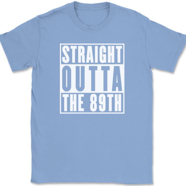 Straight Outta The 89TH Attack Squadron AF T-Shirt Mens Tee - Image 10