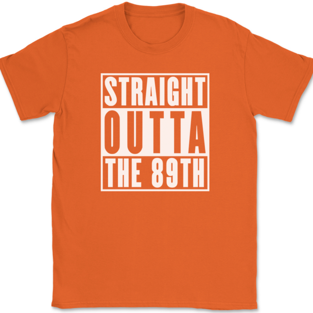 Straight Outta The 89TH Attack Squadron AF T-Shirt Mens Tee - Image 13