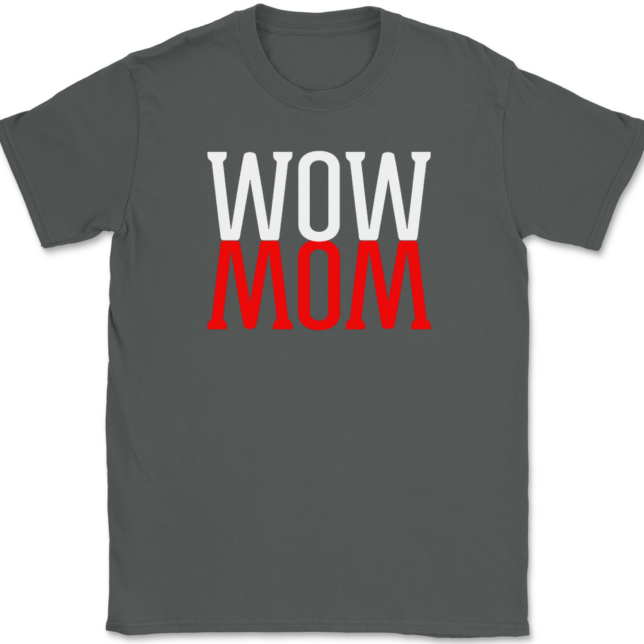 WOW MOM T-Shirt Mens Tee - Image 3