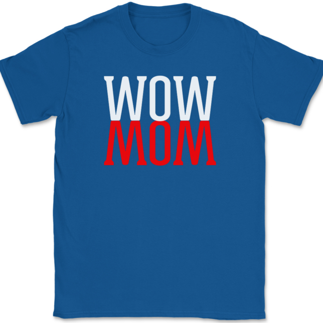 WOW MOM T-Shirt Mens Tee - Image 5