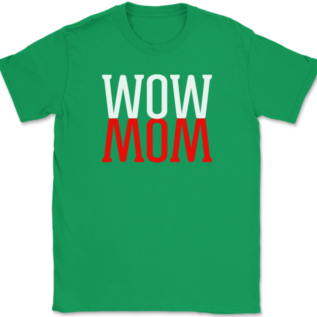 WOW MOM T-Shirt Mens Tee - Image 7