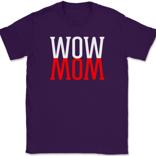 WOW MOM T-Shirt Mens Tee - Image 8