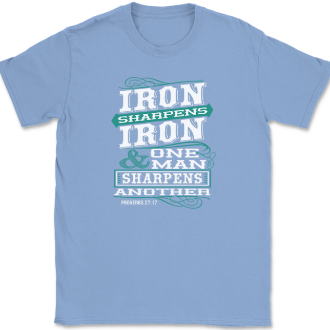 Iron Sharpens Iron T-Shirt Mens Tee - Image 10