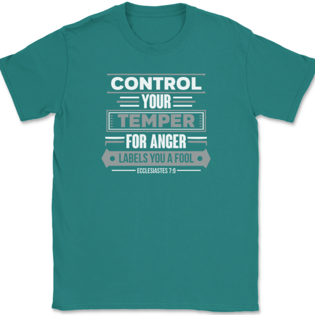 Control Your Temper T-Shirt Mens Tee - Image 11