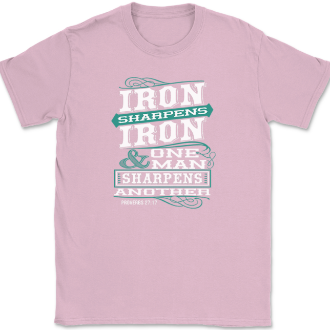 Iron Sharpens Iron T-Shirt Mens Tee - Image 12