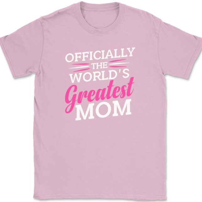 Officially Worlds Greatest Mom T-Shirt Mens Tee - Image 12