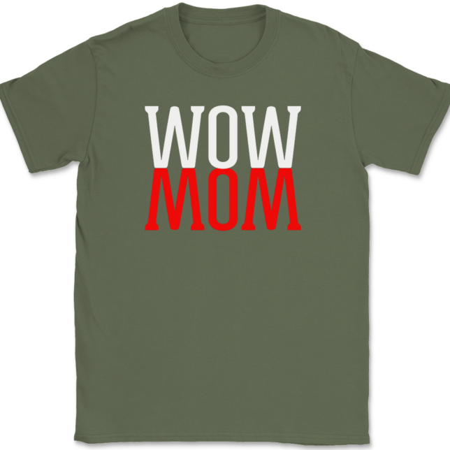 WOW MOM T-Shirt Mens Tee - Image 15