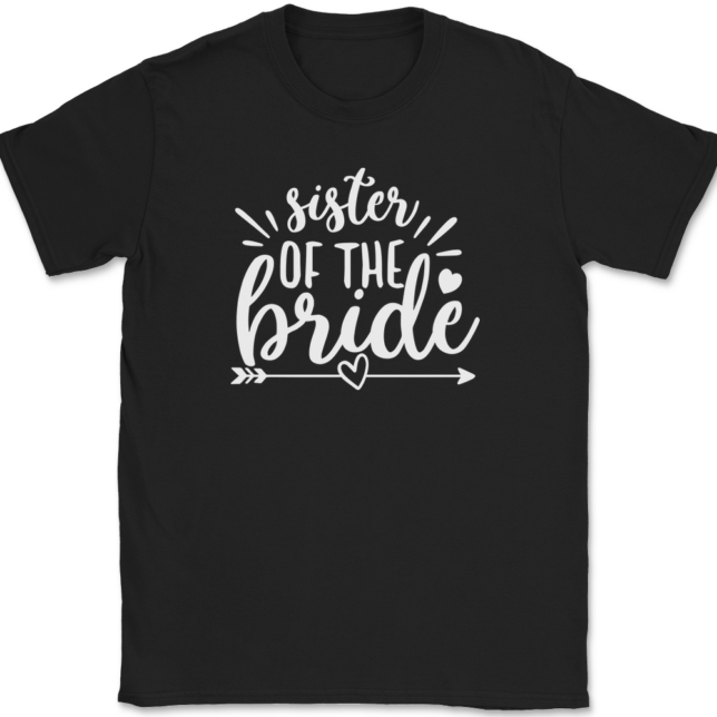 SIster of the Bride T-Shirt Mens Tee