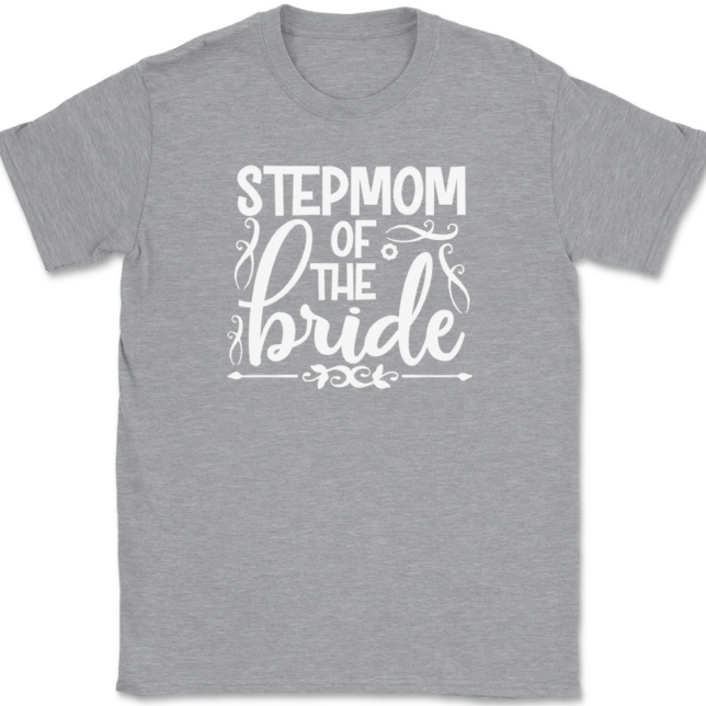 Stepmom of the Bride T-Shirt Mens Tee - Image 2