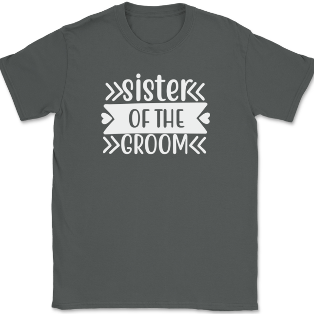 Sister of the Groom T-Shirt Mens Tee - Image 3