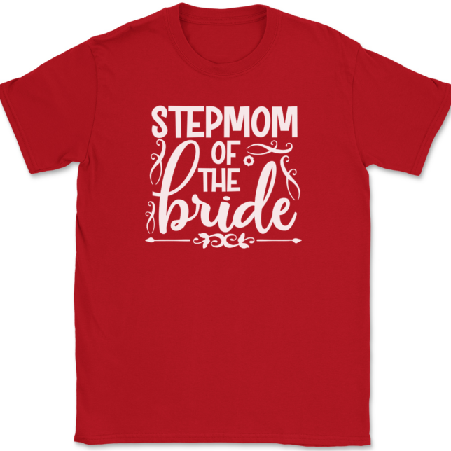 Stepmom of the Bride T-Shirt Mens Tee - Image 4