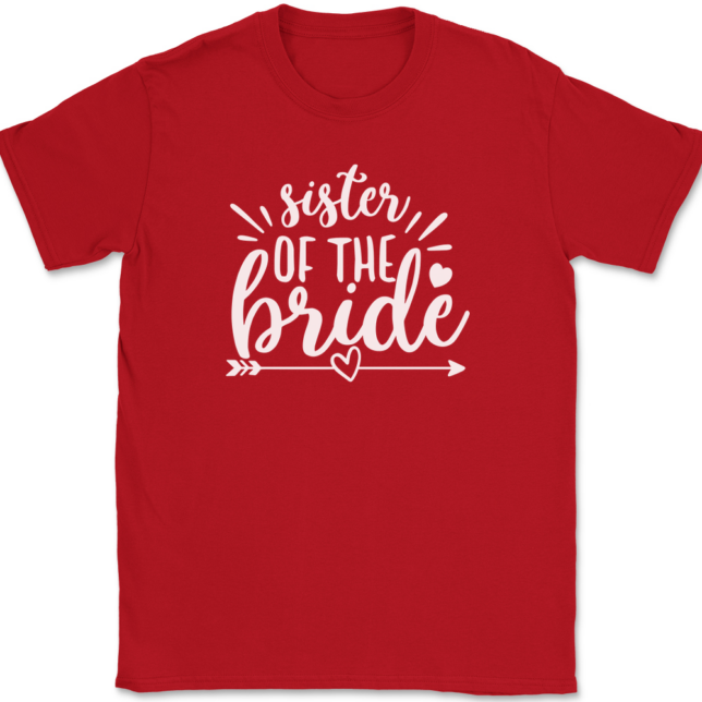SIster of the Bride T-Shirt Mens Tee - Image 4
