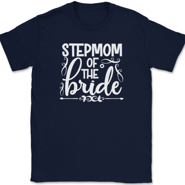 Stepmom of the Bride T-Shirt Mens Tee - Image 6
