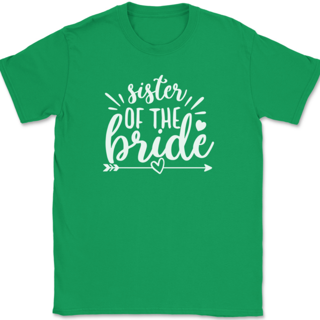 SIster of the Bride T-Shirt Mens Tee - Image 7