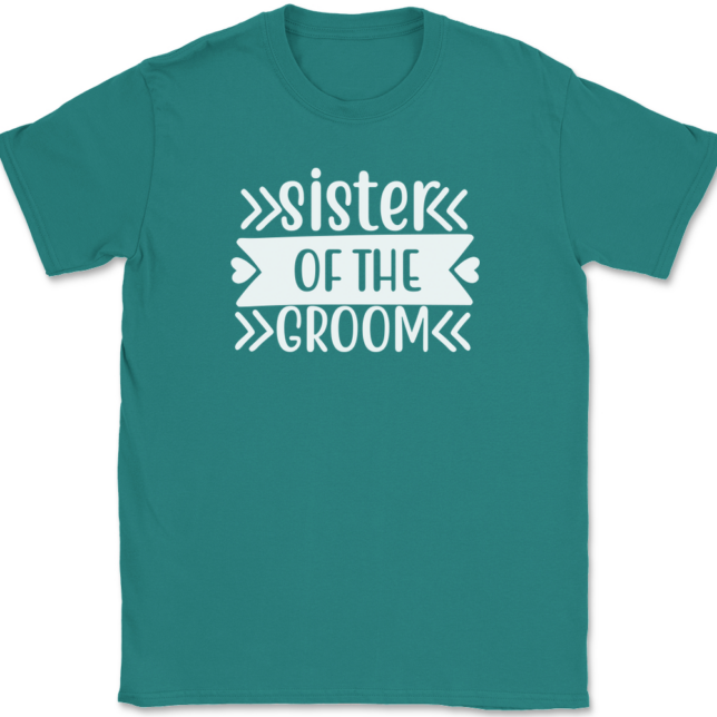 Sister of the Groom T-Shirt Mens Tee - Image 11