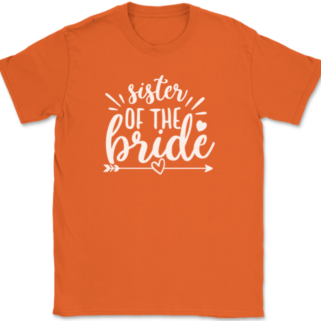 SIster of the Bride T-Shirt Mens Tee - Image 13