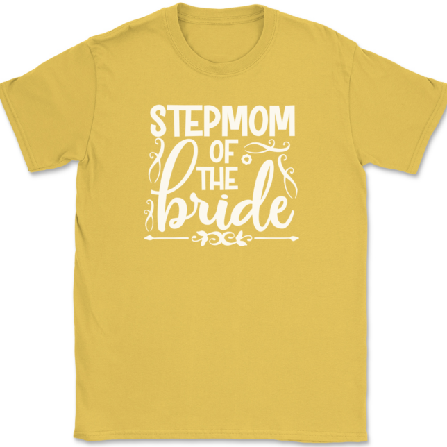 Stepmom of the Bride T-Shirt Mens Tee - Image 14