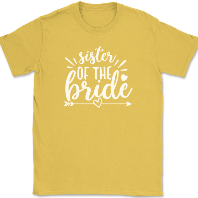 SIster of the Bride T-Shirt Mens Tee - Image 14