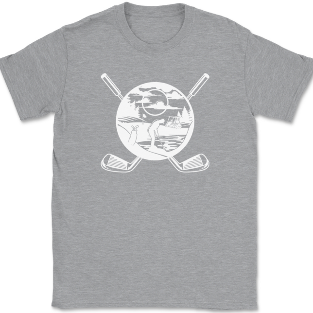 Golfing Life T-Shirt Mens Tee - Image 2