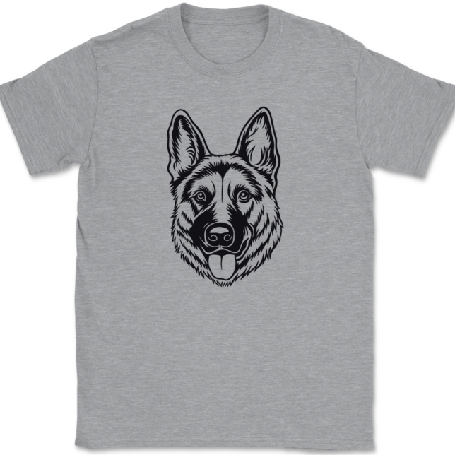 German Shepard T-Shirt Mens Tee
