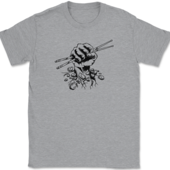Drummer Ripping T-Shirt Mens Tee