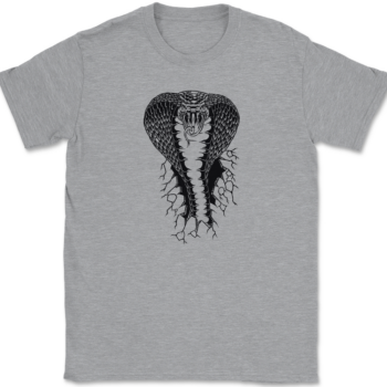 Cobra Snake Ripping T-Shirt Mens Tee