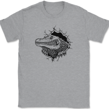 Alligator Ripping T-Shirt Mens Tee