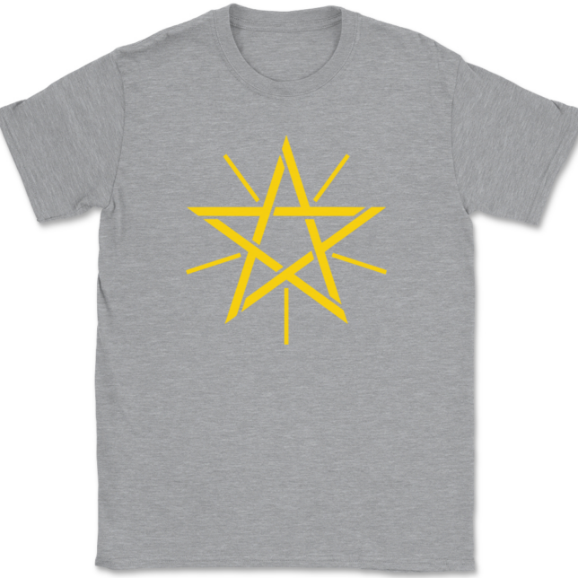 Ethiopian Symbol T-Shirt Mens Tee - Image 2