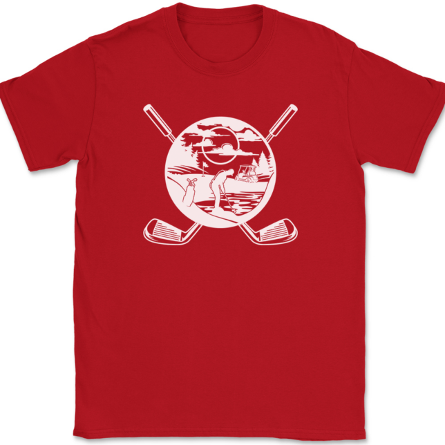 Golfing Life T-Shirt Mens Tee - Image 4