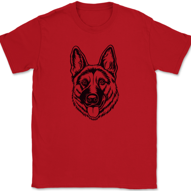 German Shepard T-Shirt Mens Tee - Image 3