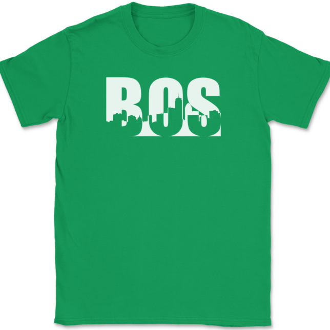 Boston Cityscape MA T-Shirt Mens Tee - Image 7