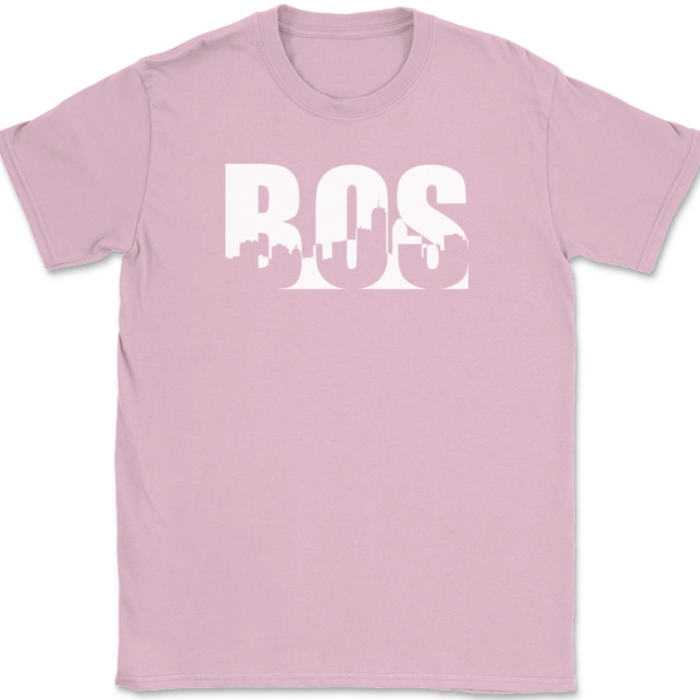 Boston Cityscape MA T-Shirt Mens Tee - Image 12