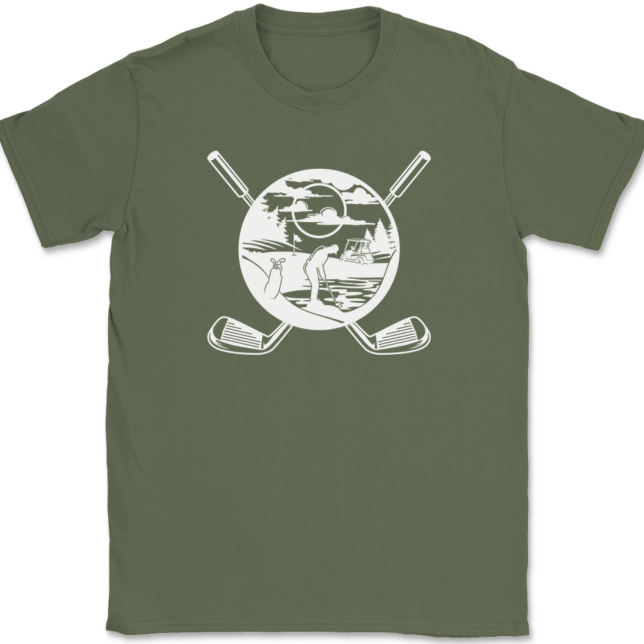 Golfing Life T-Shirt Mens Tee - Image 15