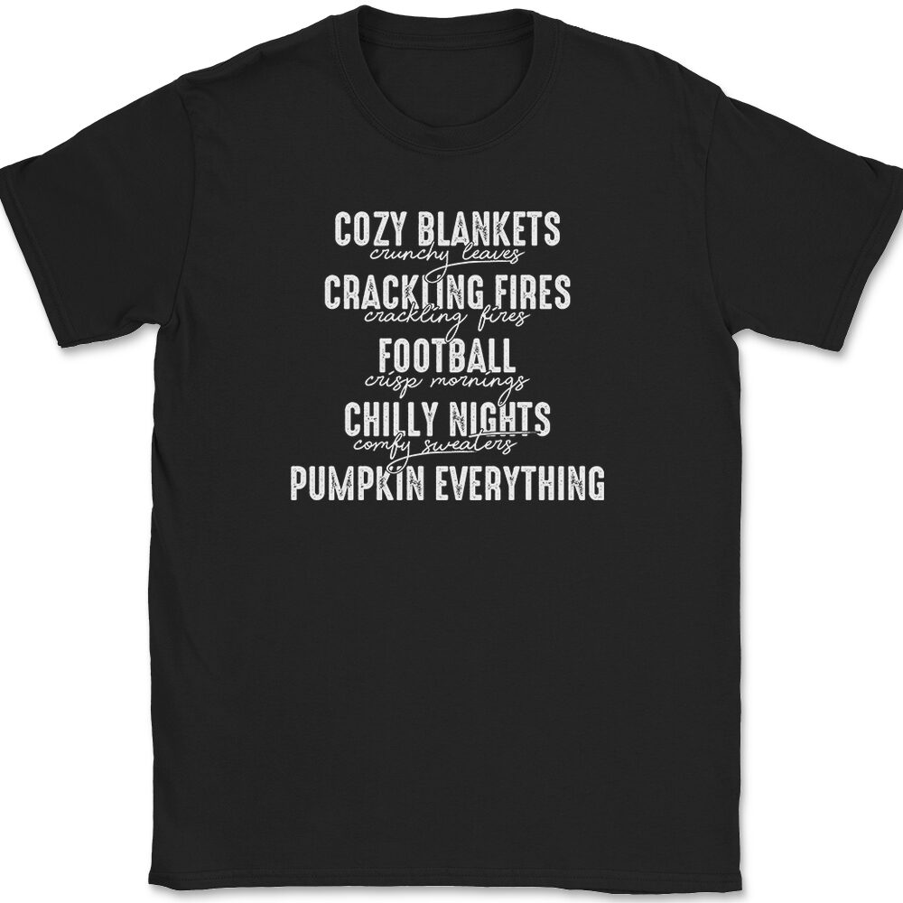 Pumpkin Everything T-Shirt Mens Tee
