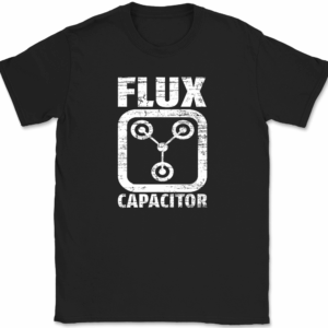 Flux Capacitor Back to the Future DeLorean Marty McFly Movie T-Shirt