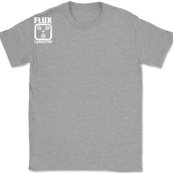 Flux Capacitor T-Shirt | Back to the Future DeLorean Time Travel Shirt - Image 4
